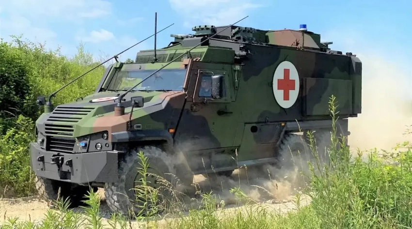 «Самая современная в мире медицинская машина»: бундесверу передали бронеавтомобиль mgSanKfz